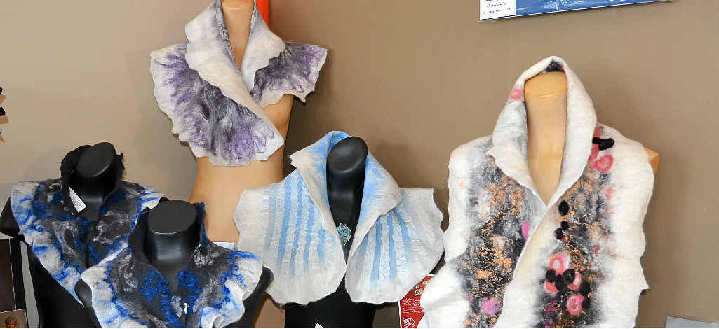 Fabrics to charm will also be offered for sale.